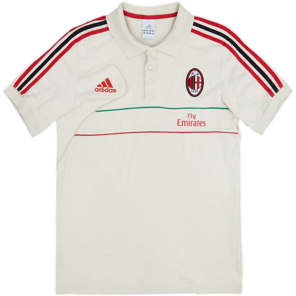 2012-13 AC Milan adidas Polo Shirt - 8/10 - (L)