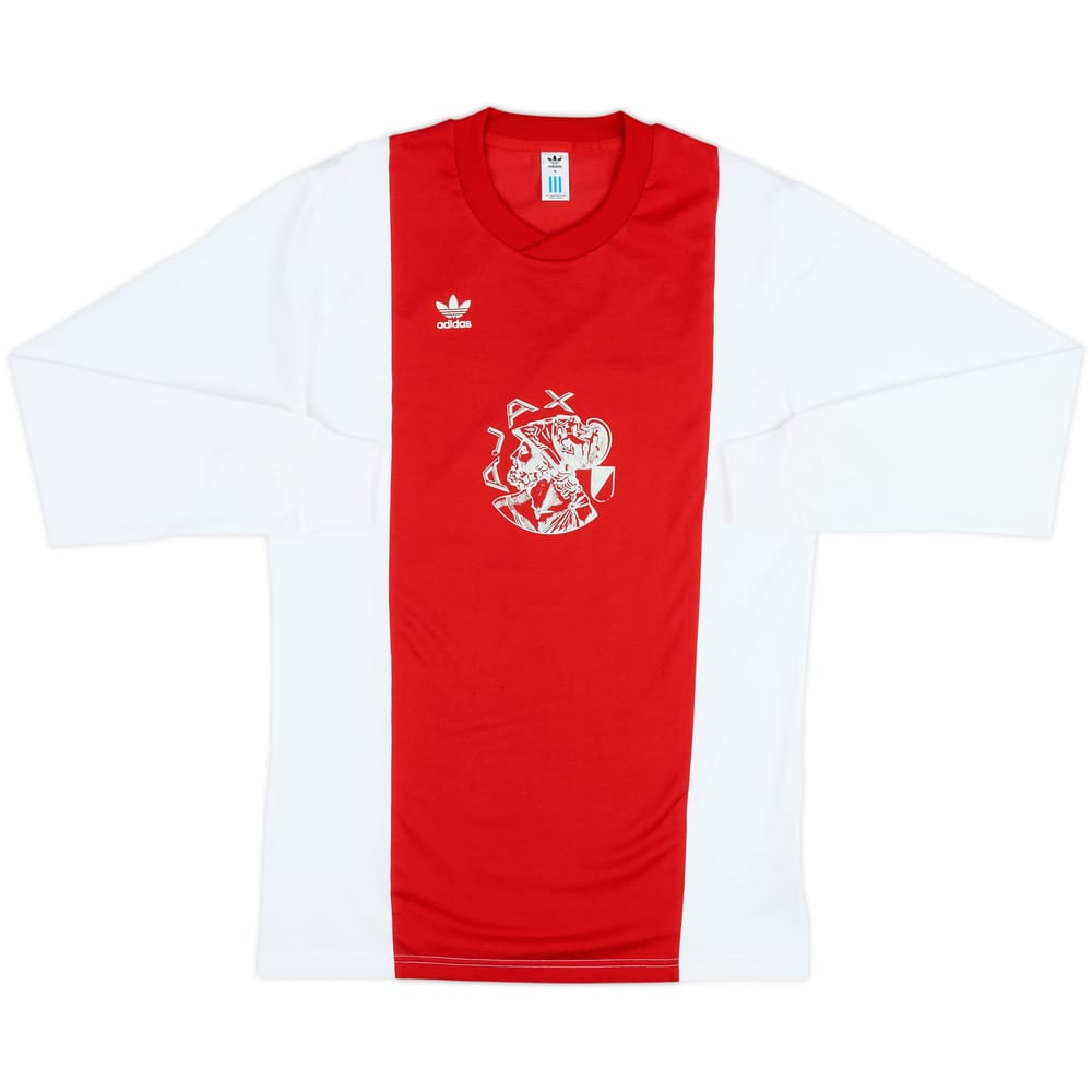Camiseta de local adidas Originals 'Retro' de manga larga del Ajax 2022-23 - 8/10 - (M)