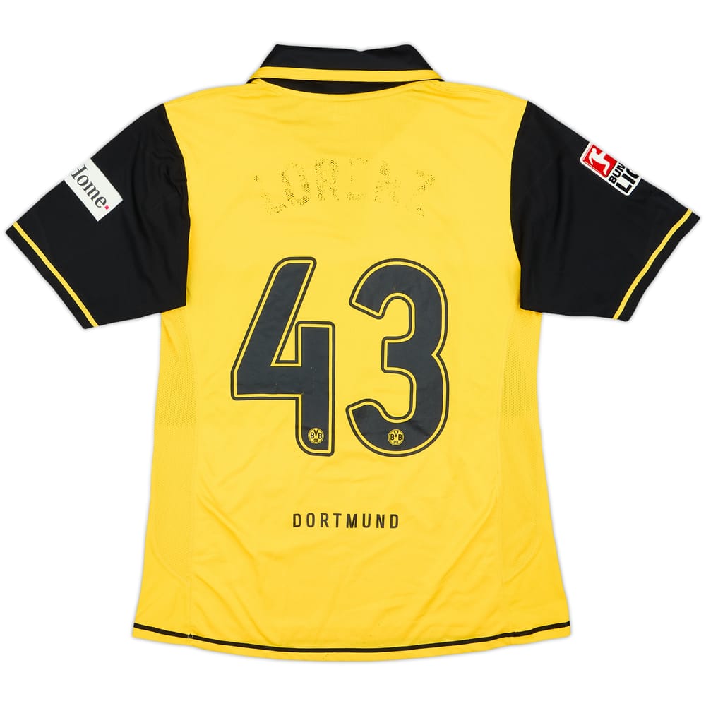 2007-08 Borussia Dortmund Player Issue Home Shirt #43 - 4/10 - (L)
