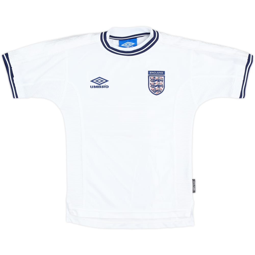 1999-01 England Home Shirt - 9/10 - (S.Boys)