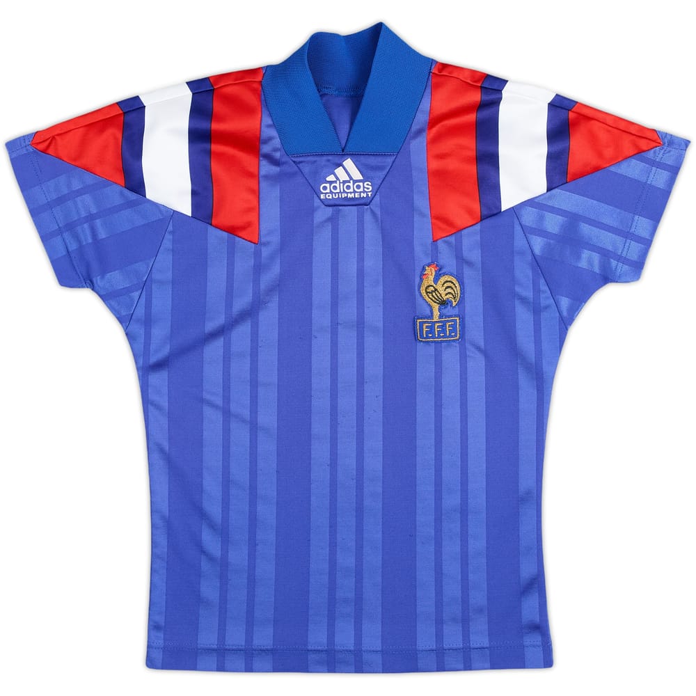1992-94 France Home Shirt - 8/10 - (M.Boys)