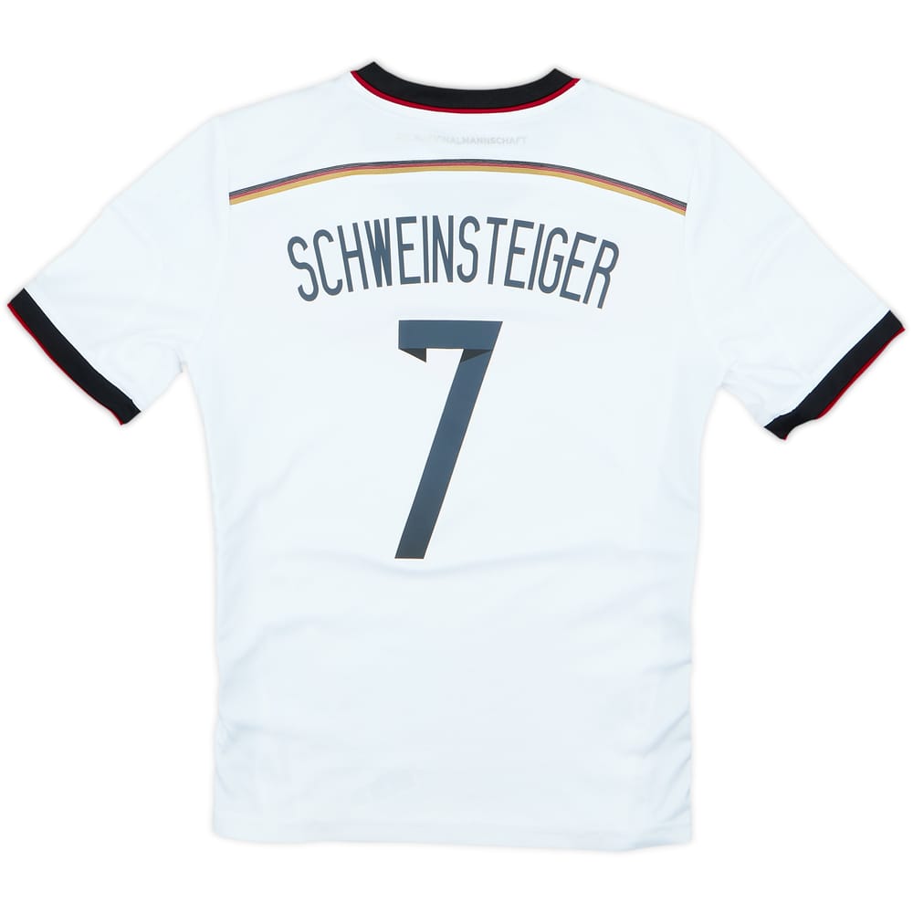 2014-15 Germany Home Shirt Schweinsteiger #7 - 9/10 - (M.Boys)