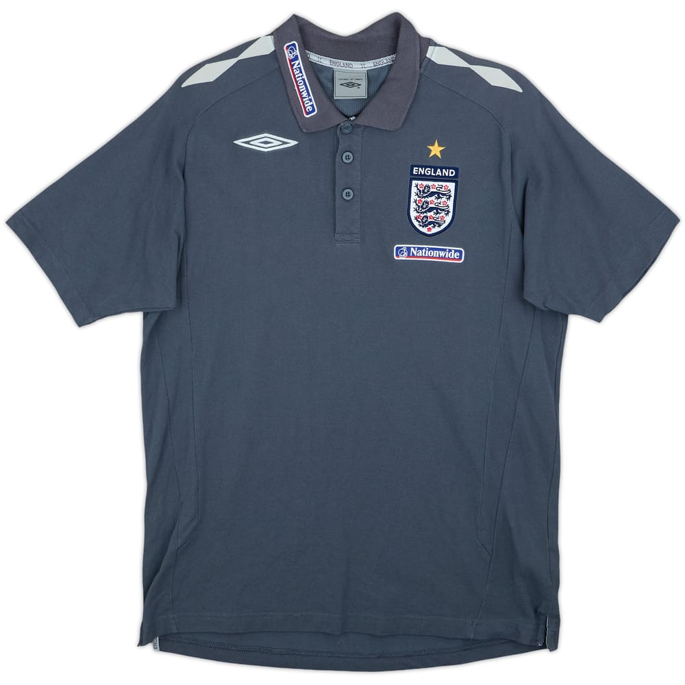2008-09 England Umbro Polo Shirt - 9/10 - (L)
