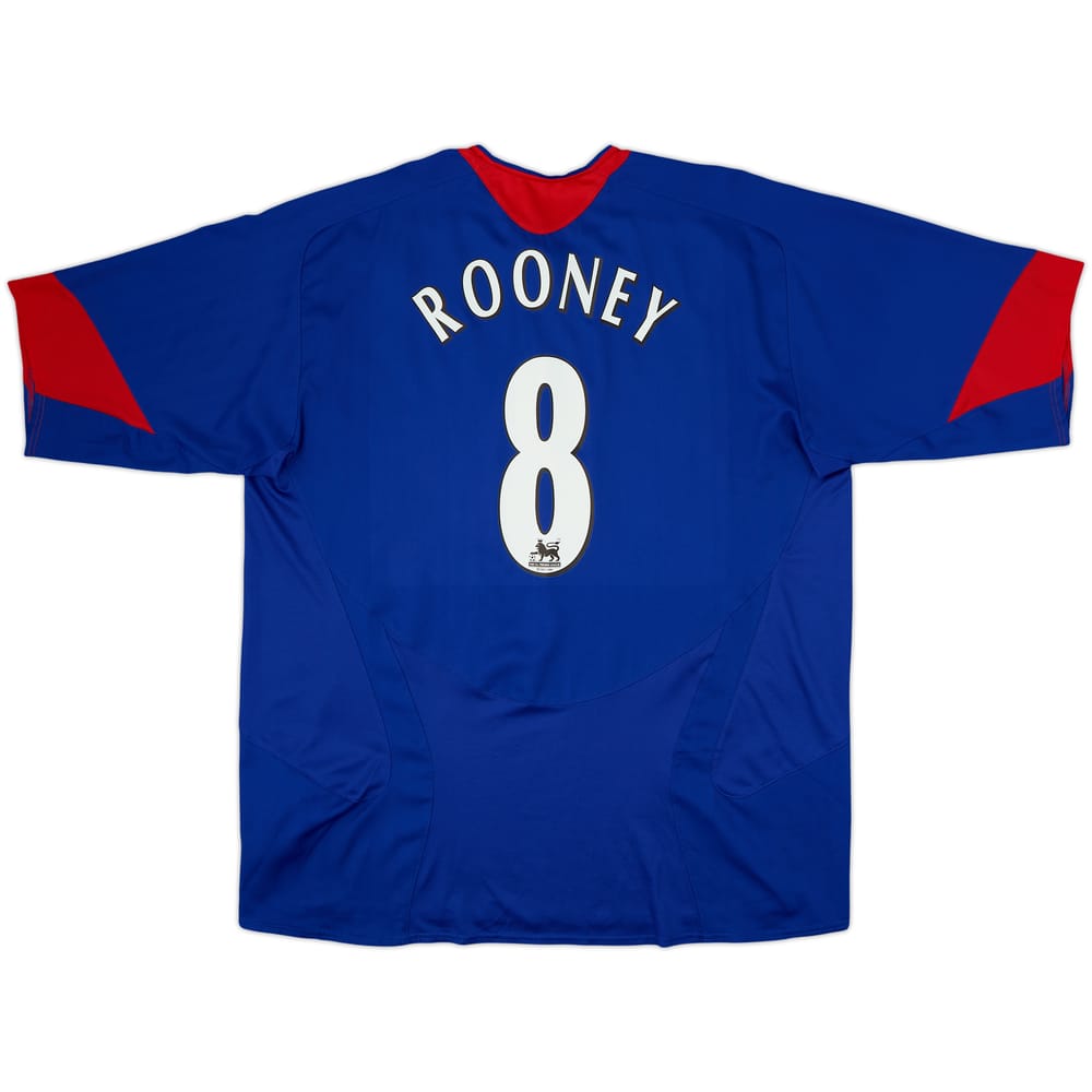 Camiseta de visitante del Manchester United 2005-06 Rooney #8 - 8/10 - (XXL)