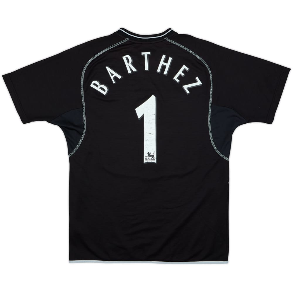 2000-02 Manchester United GK S/S Shirt Barthez #1 - 6/10 - (M)