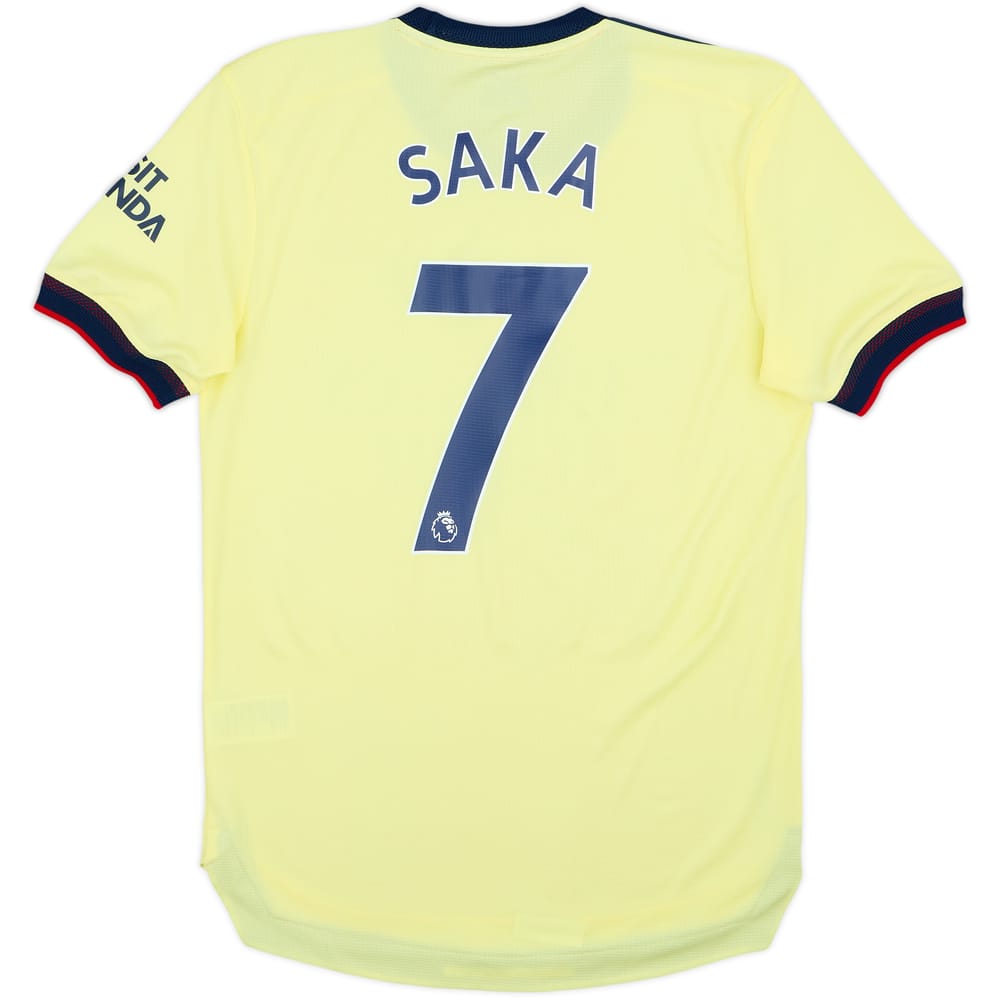 2021-22 Arsenal Player Issue Away Shirt Saka #7 - 8/10 - (S)