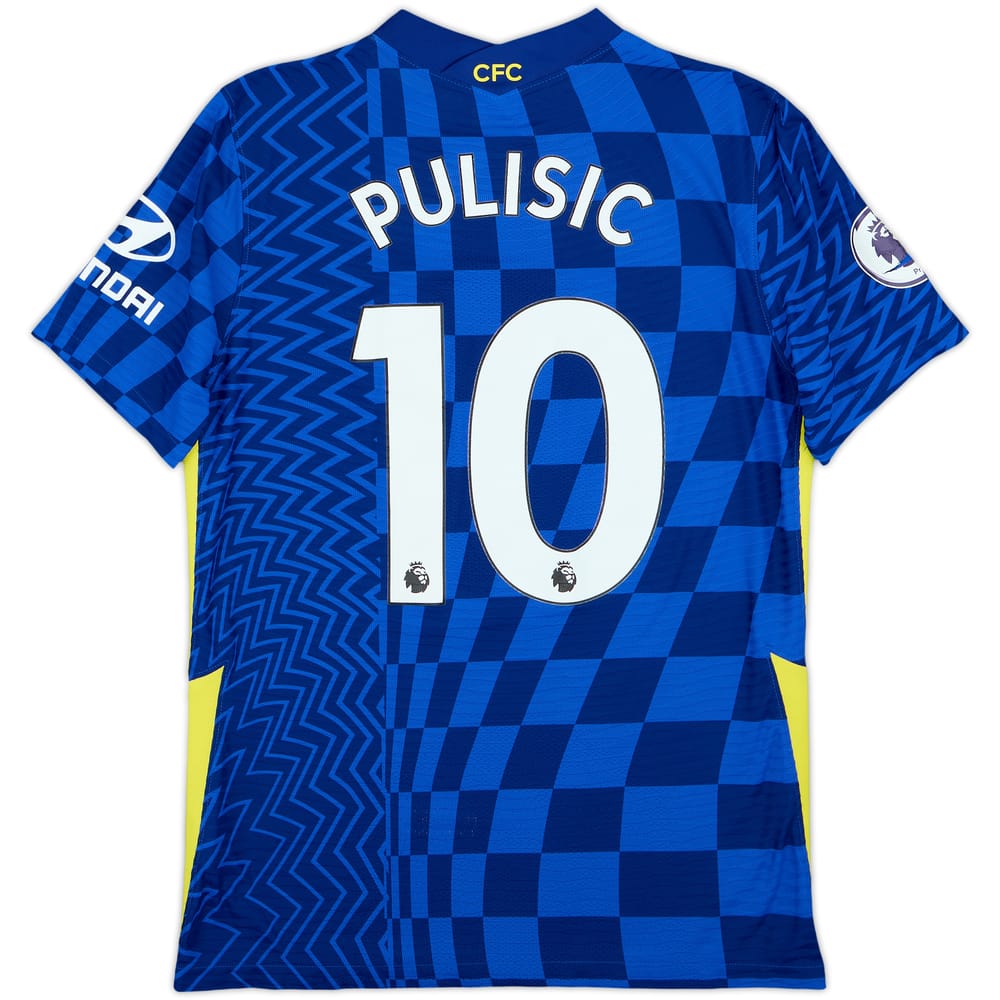 Camiseta auténtica de local del Chelsea 2021-22 Pulisic #10 - 6/10 - (M)