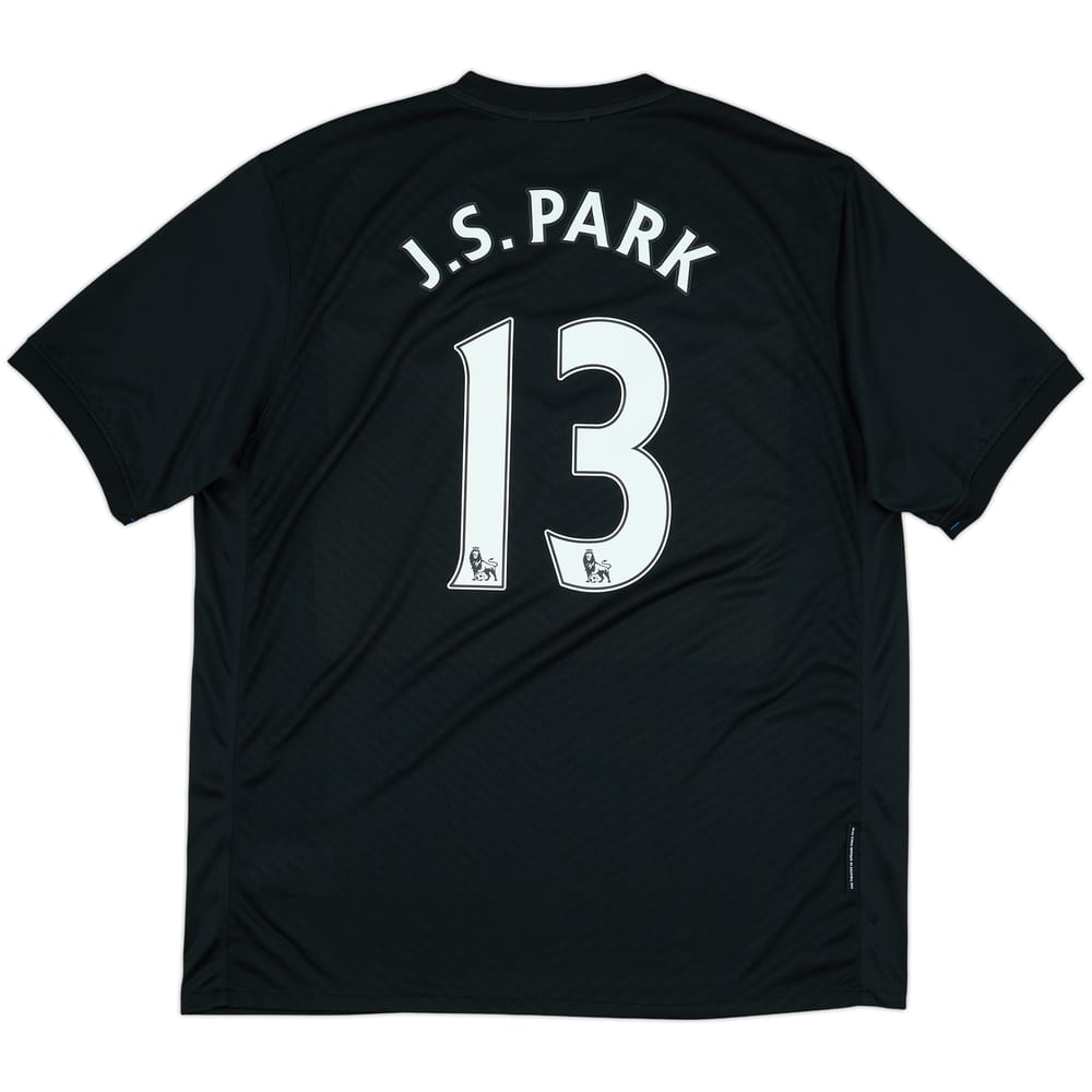 2009-10 Manchester United Away Shirt J.S.Park #13 - 8/10 - (XL)