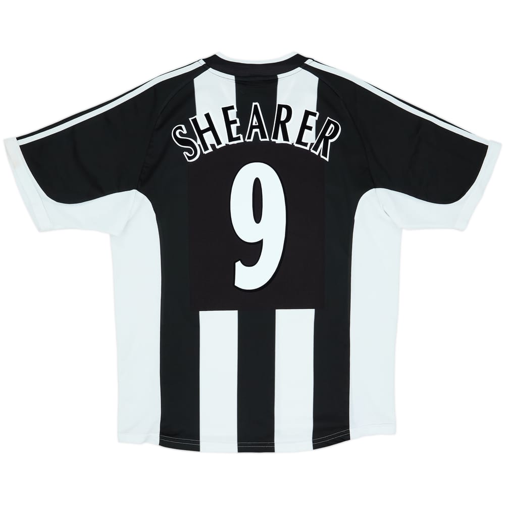 2001-03 Newcastle Home Shirt Shearer #9 - 6/10 - (L)