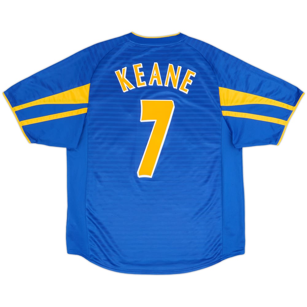 2001-03 Leeds United Away Shirt Keane #7 - 8/10 - (L)