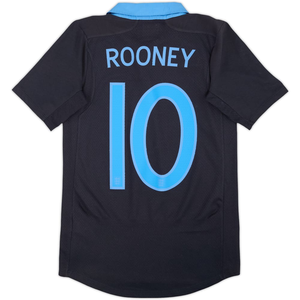 2011-12 England Away Shirt Rooney #10 - 9/10 - (XL.Boys)