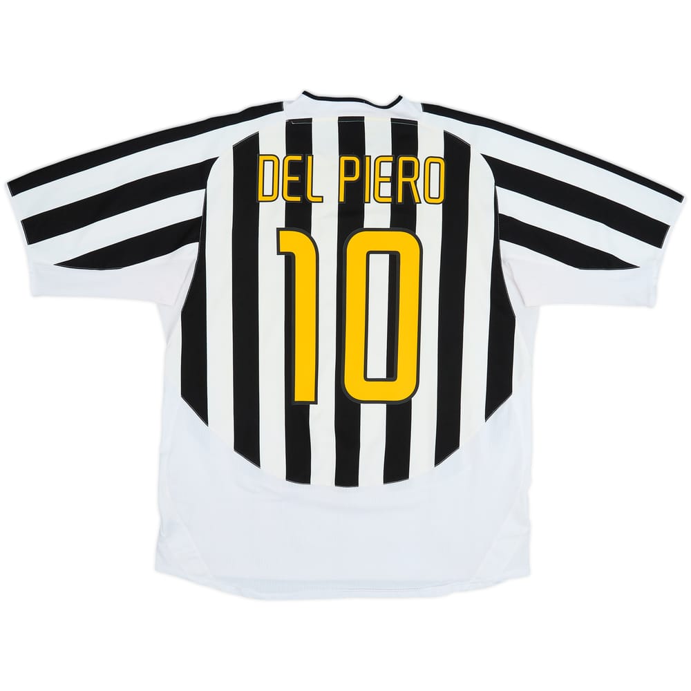 2003-04 Juventus Home Shirt Del Piero #10 - 6/10 - (XL)