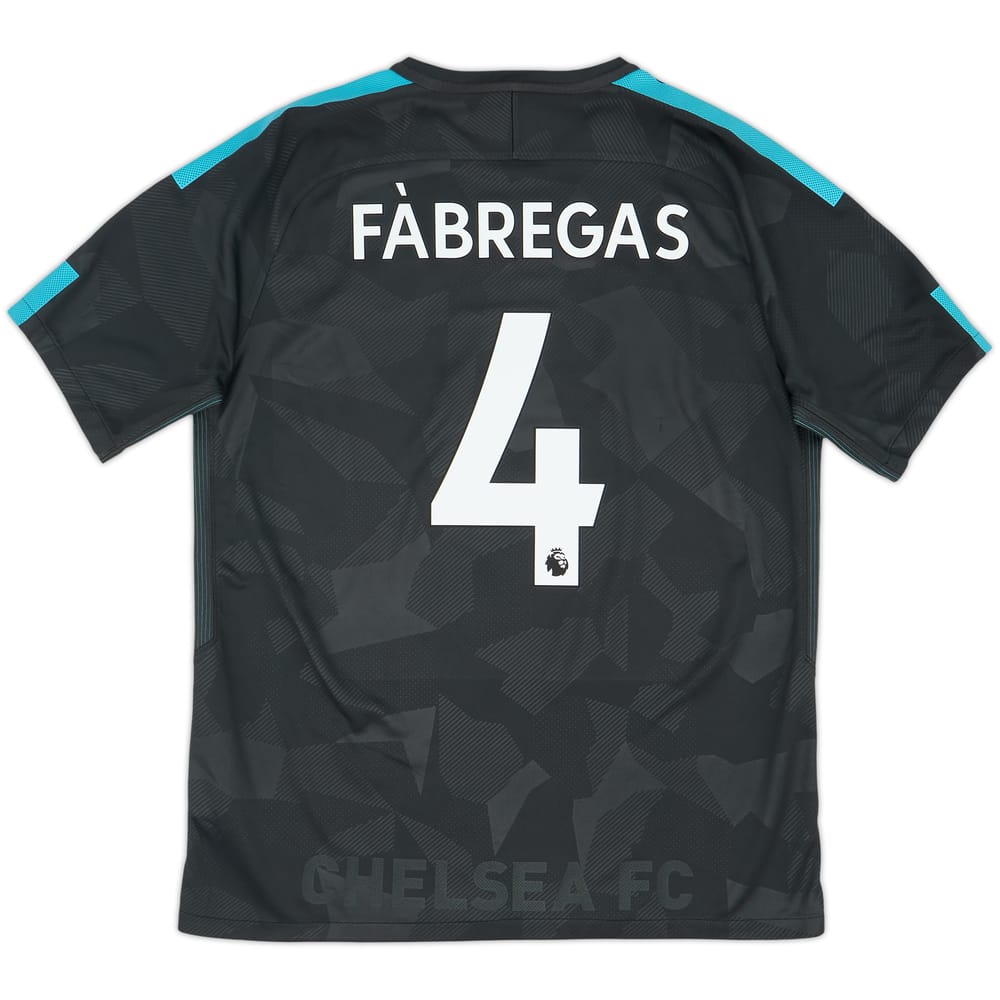 2017-18 Chelsea Third Shirt Fabregas #4 - 8/10 - (L)
