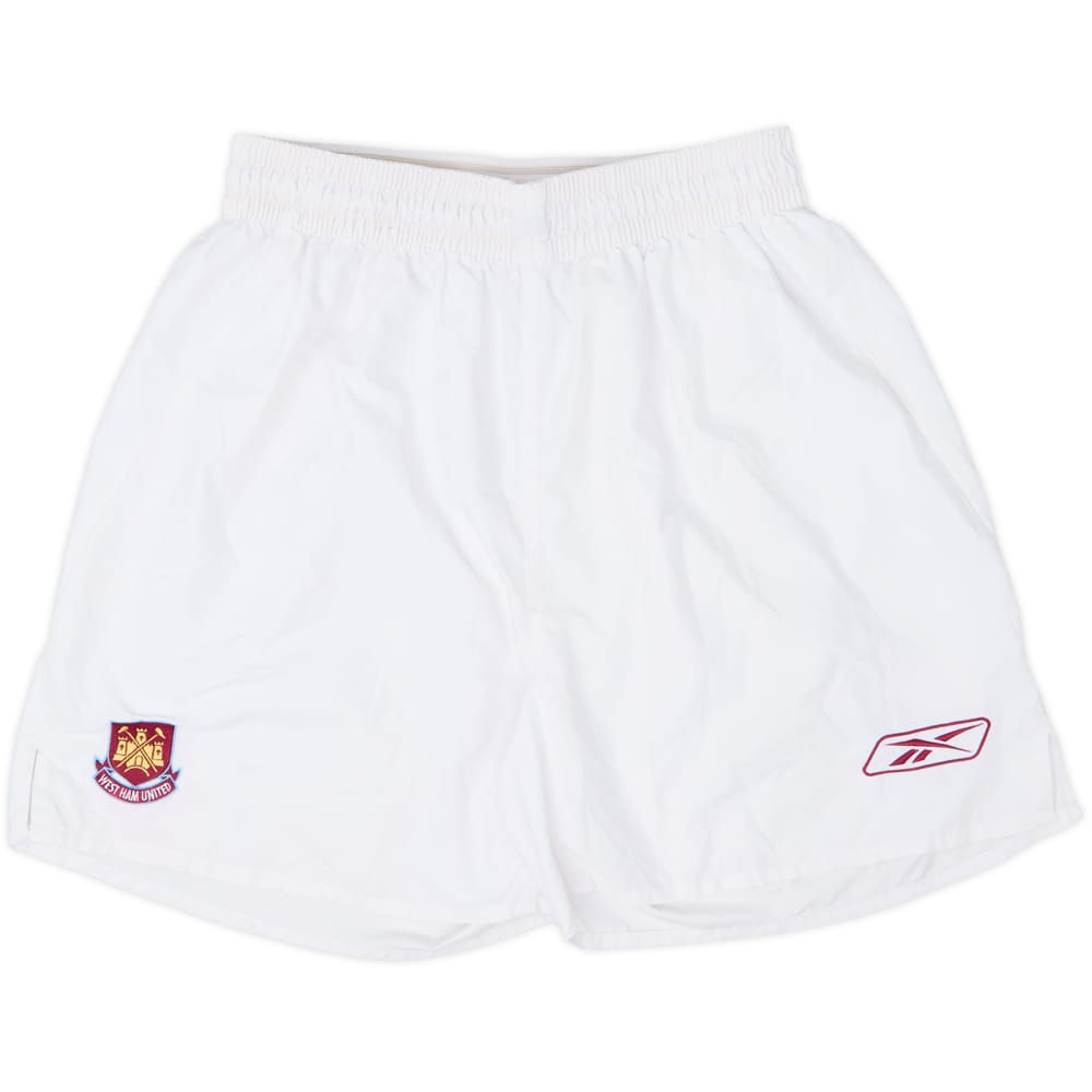 2004-05 West Ham Home Shorts - 8/10 - (XL)