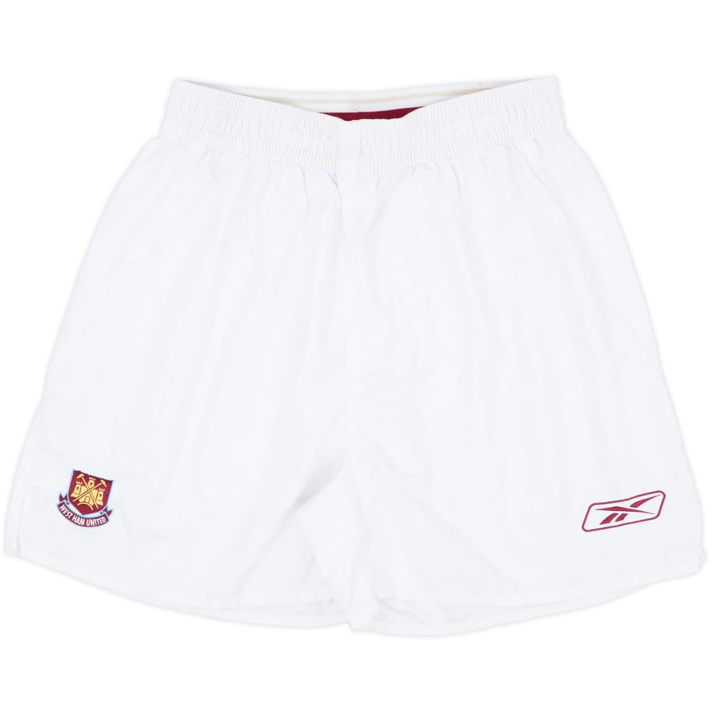 2004-05 West Ham Home Shorts - 7/10 - (XL)