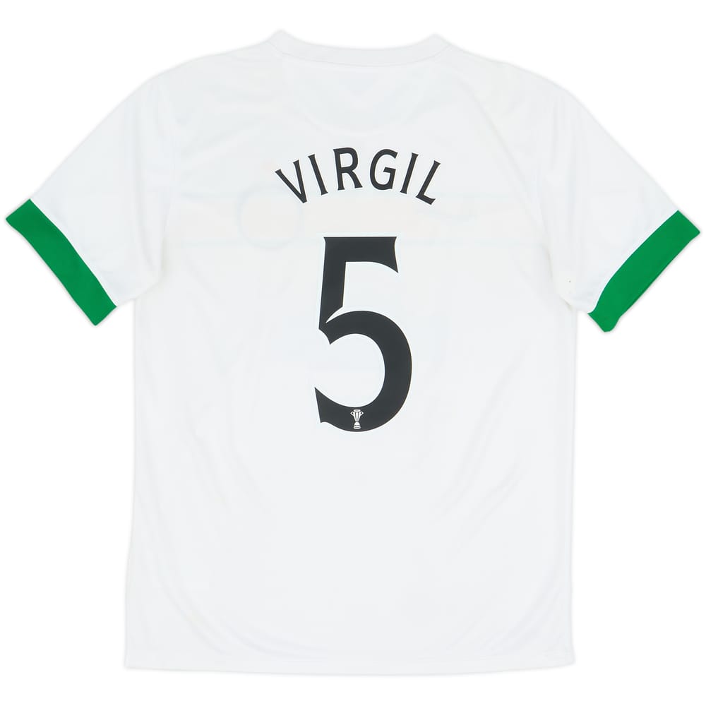 2014-15 Celtic Camiseta Tercera Europea Virgil #5 - 6/10 - (M)