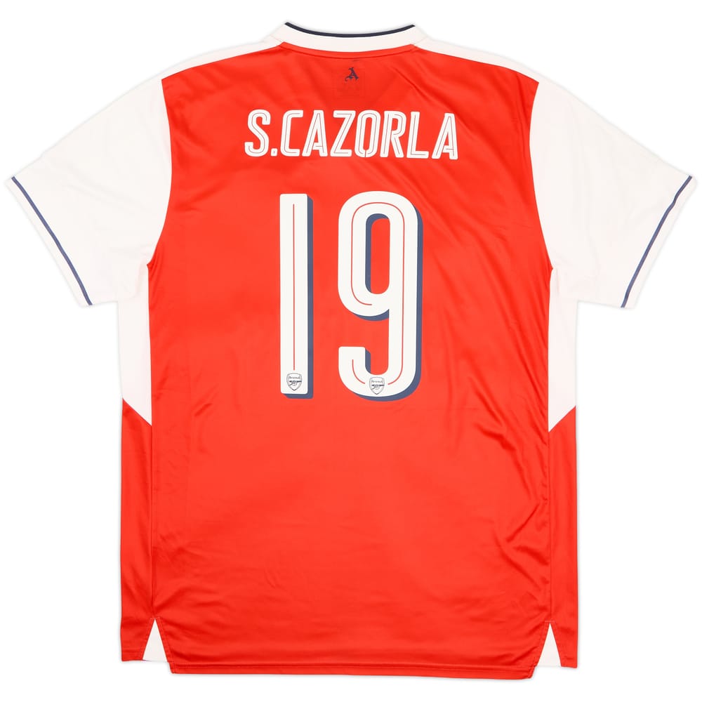 2016-17 Arsenal Home Shirt S.Cazorla #19 - 8/10 - (XL)
