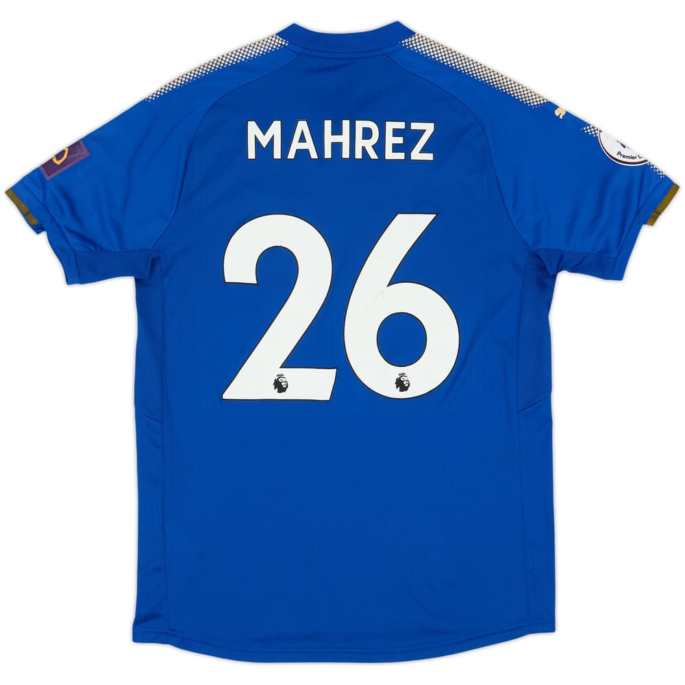 2017-18 Leicester Home Shirt Mahrez #26 - 6/10 - (L)