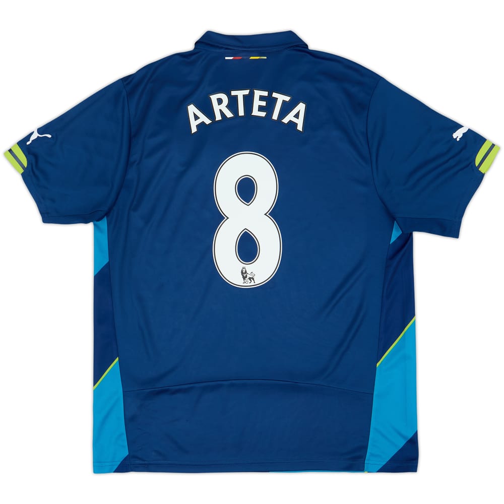2014-15 Arsenal Third Shirt Arteta #8 - 9/10 - (L)