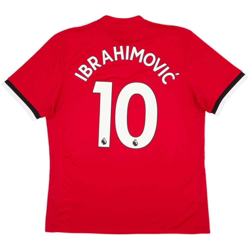 2017-18 Manchester United Home Shirt Ibrahimovic #10 - 7/10 - (L)