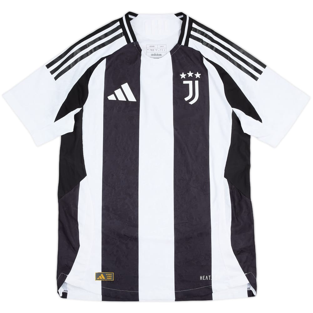 2024-25 Juventus Authentic Home Shirt - 10/10 - (S)
