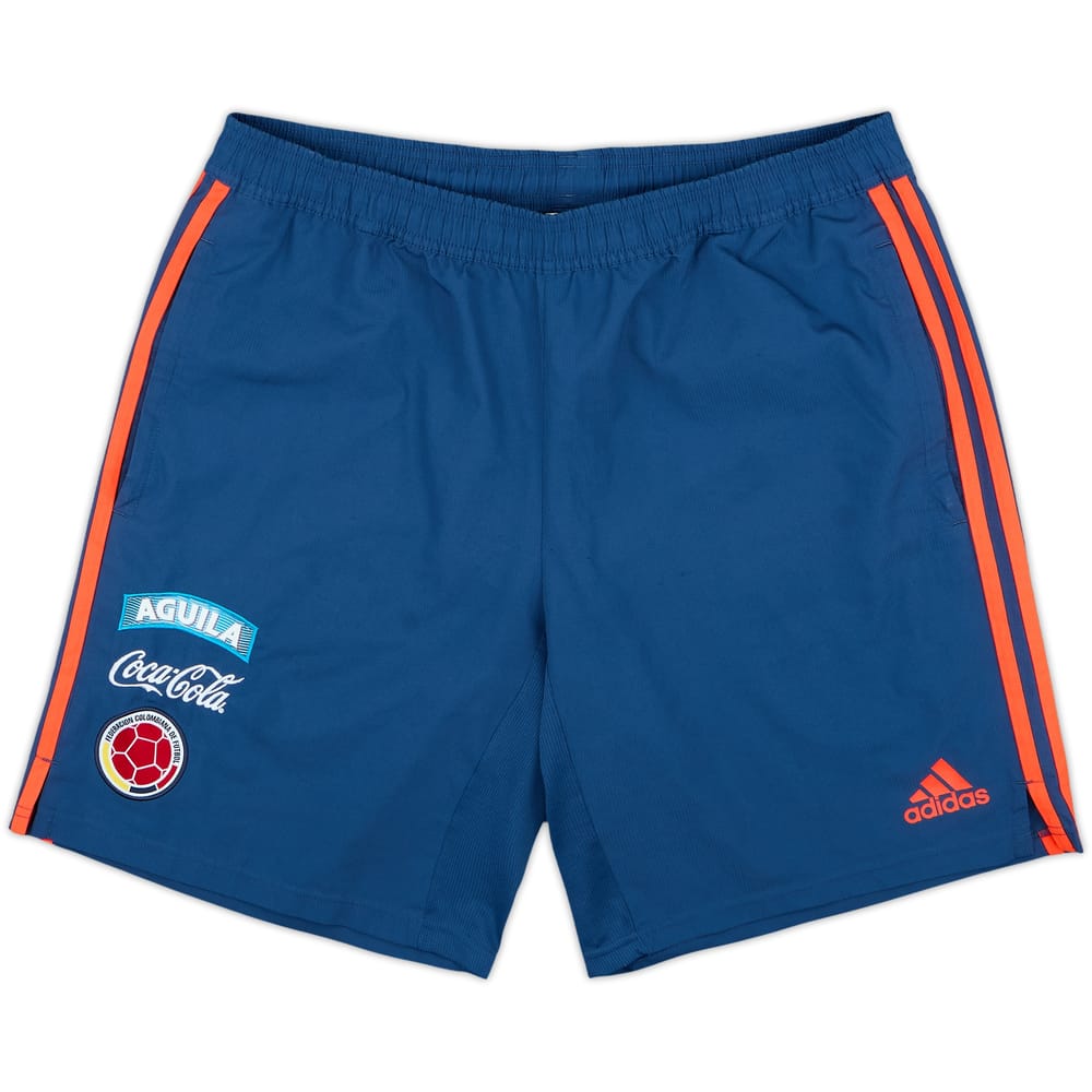 2015-16 Colombia Player Issue adidas Training Shorts - 8/10 - (L)