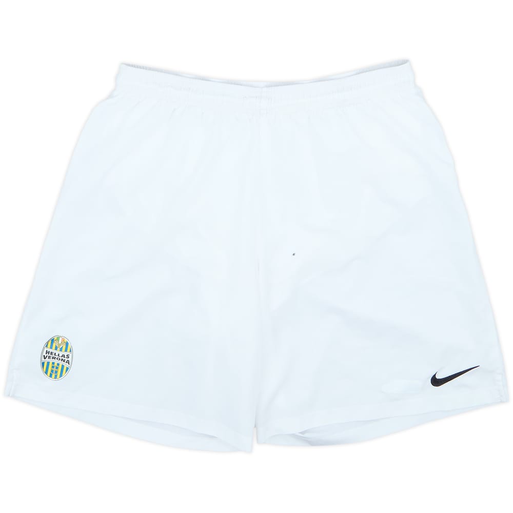2017-18 Hellas Verona Home Shorts - 6/10 - (XXL)