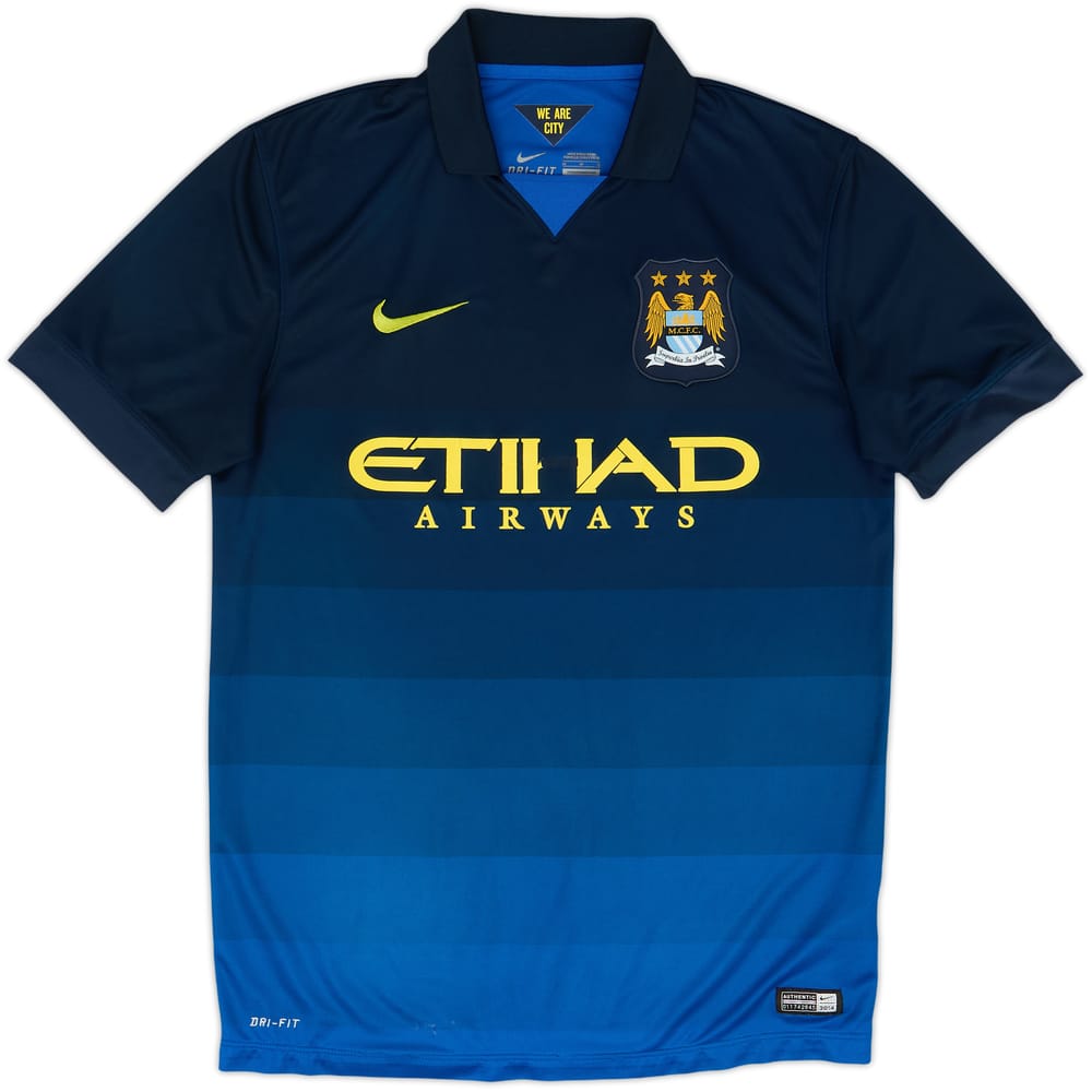 2014-15 Manchester City Away Shirt - 5/10 - (M)