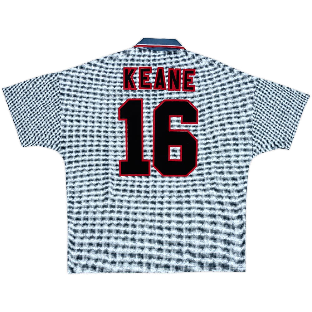 1995-96 Manchester United Away Shirt Keane #16 - 8/10 - (XXL)