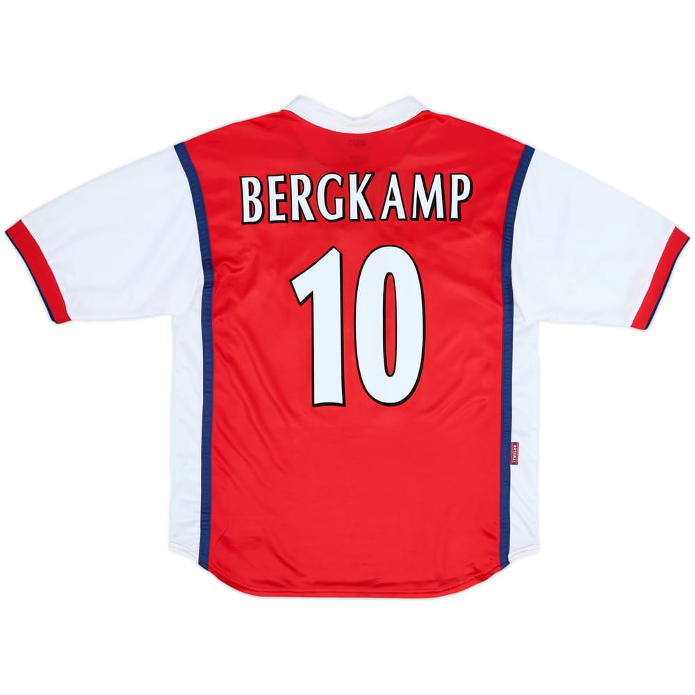 1998-99 Arsenal Home Shirt Bergkamp #10 - 8/10 - (L)