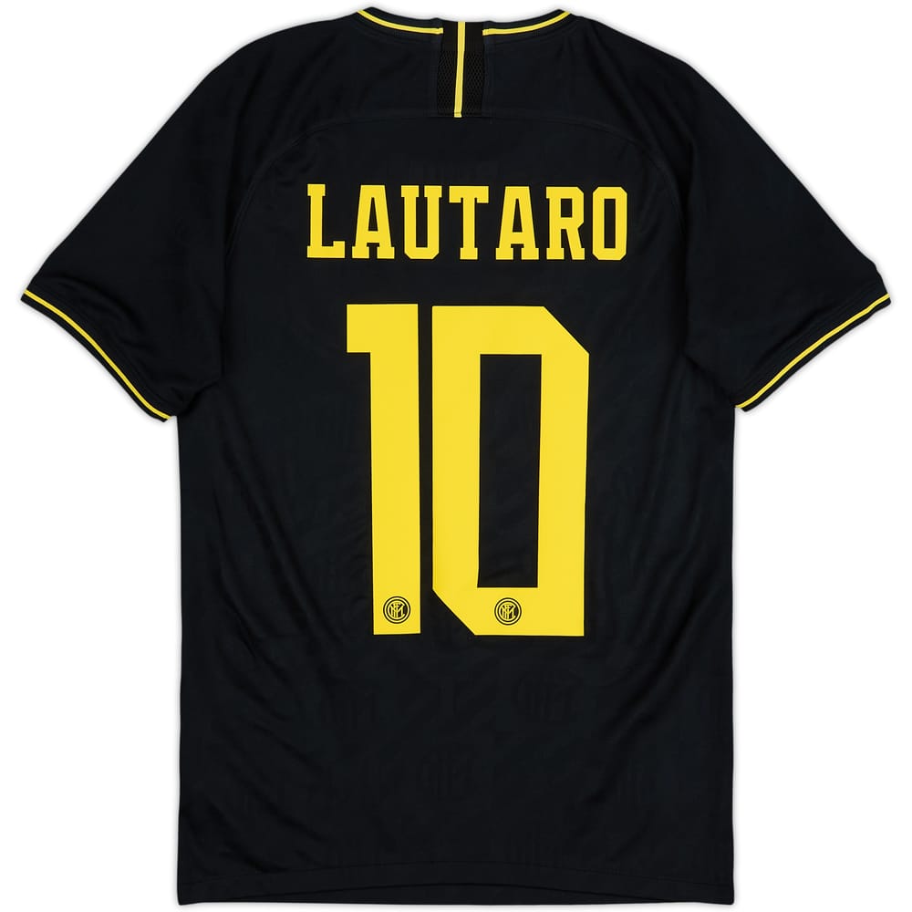 Camiseta de la tercera equipación del Inter Milan 2019-20 Lautaro #10 - 9/10 - (XS)