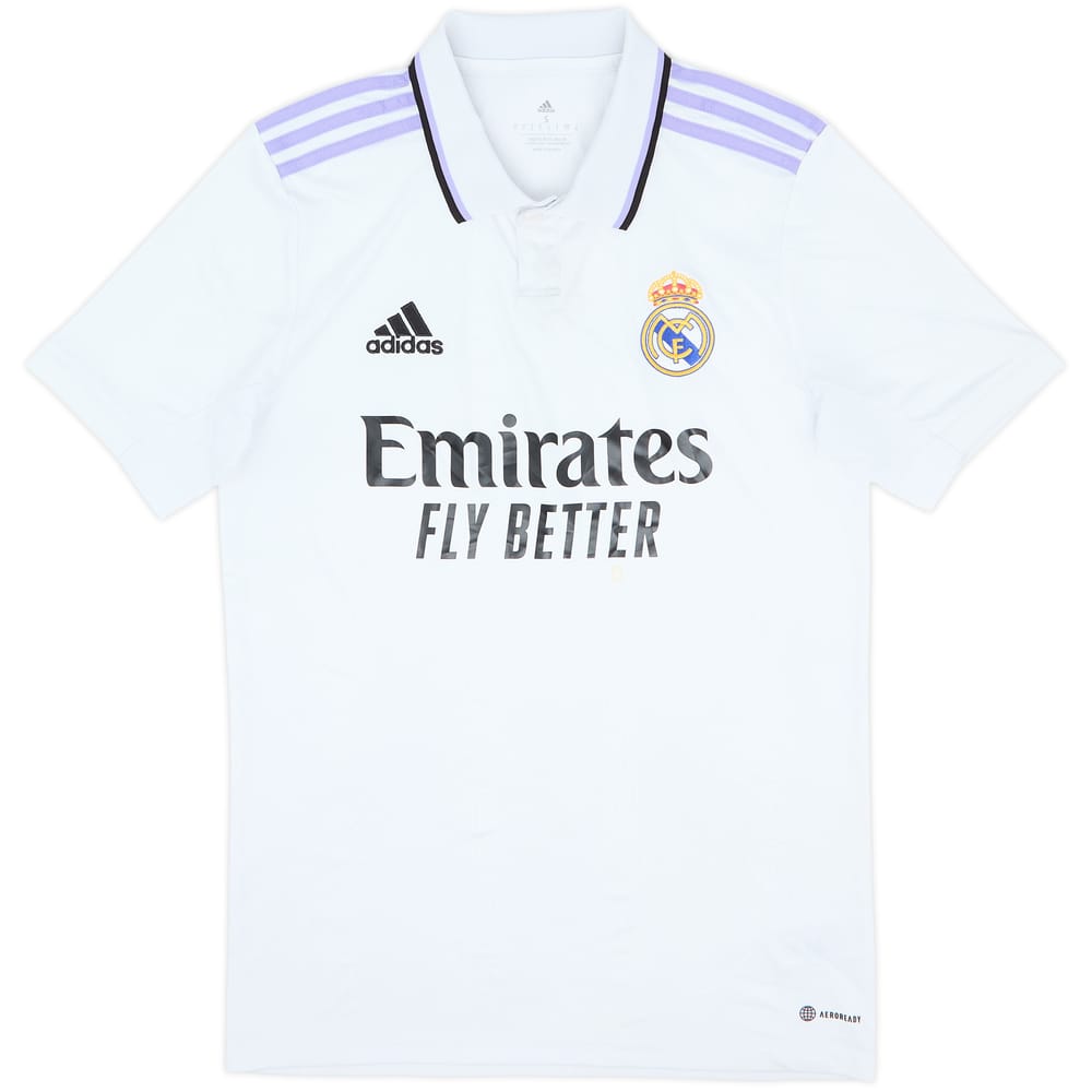 2022-23 Real Madrid Home Shirt - 5/10 - (S)