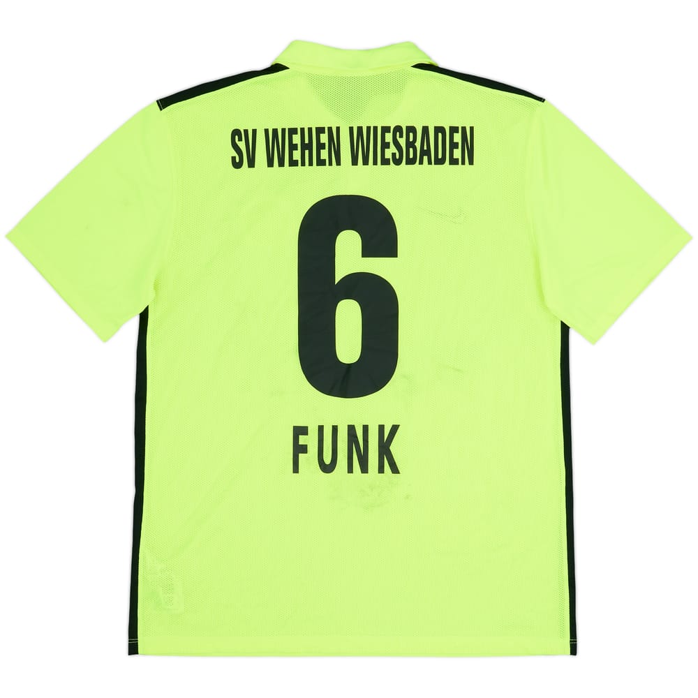 2016-17 Wehen Wiesbaden Away Shirt Funk #6 - 7/10 - (L)