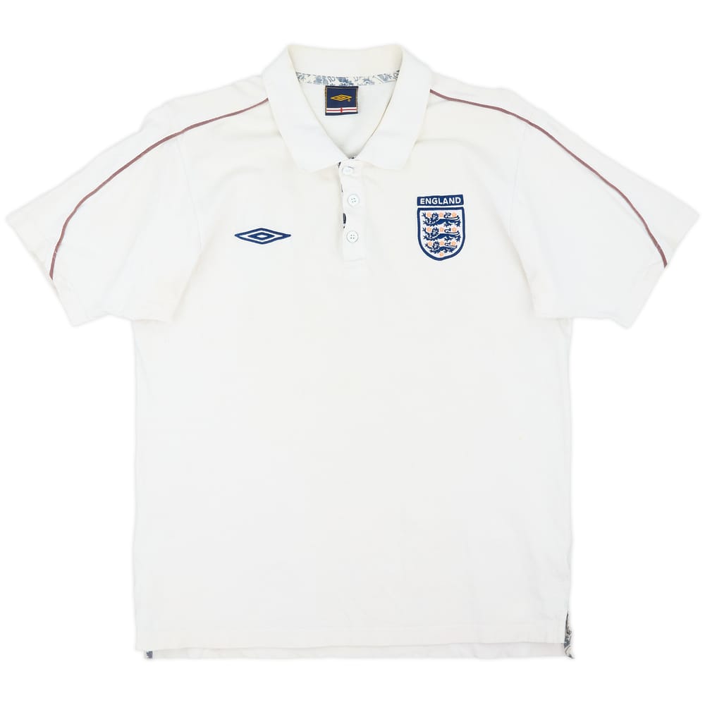 2006-07 England Umbro Polo Shirt - 4/10 - (XL)
