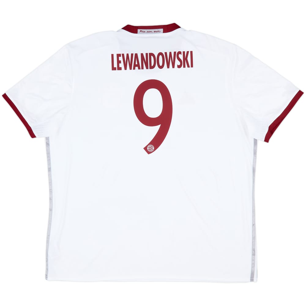 2016-17 Bayern Munich Third Shirt Lewandowski #9 - 6/10 - (XXL)