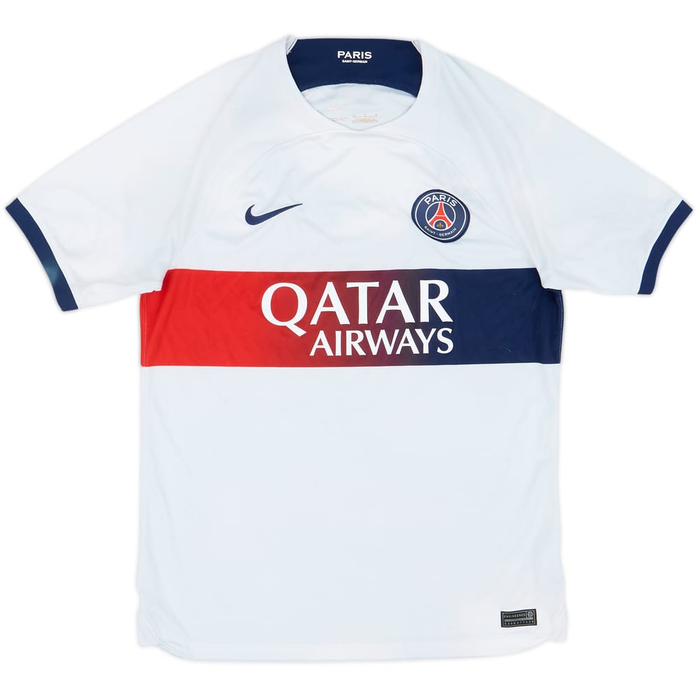 2023-24 Paris Saint-Germain Away Shirt - 4/10 - (M)