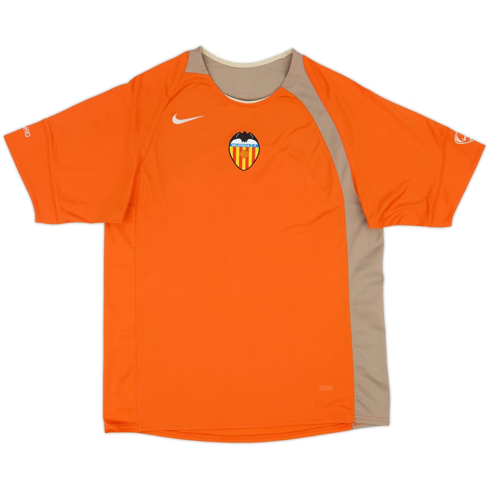 2006-07 Valencia Nike Training Shirt - 8/10 - (XL)