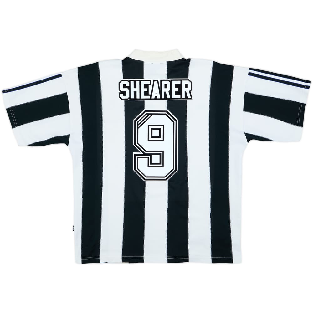 1995-97 Newcastle Home Shirt Shearer #9 - 7/10 - (XL)