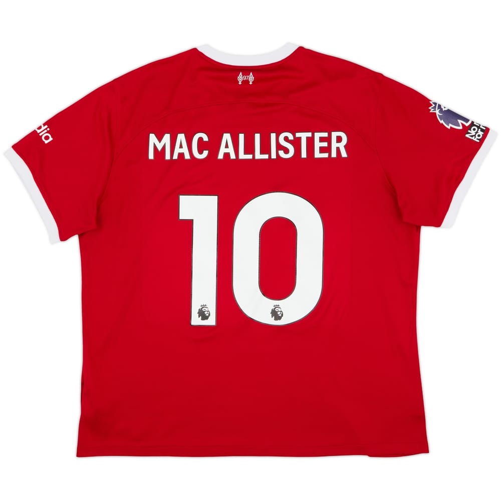 2023-24 Liverpool Home Shirt Macallister #10 - 8/10 - (XXL)