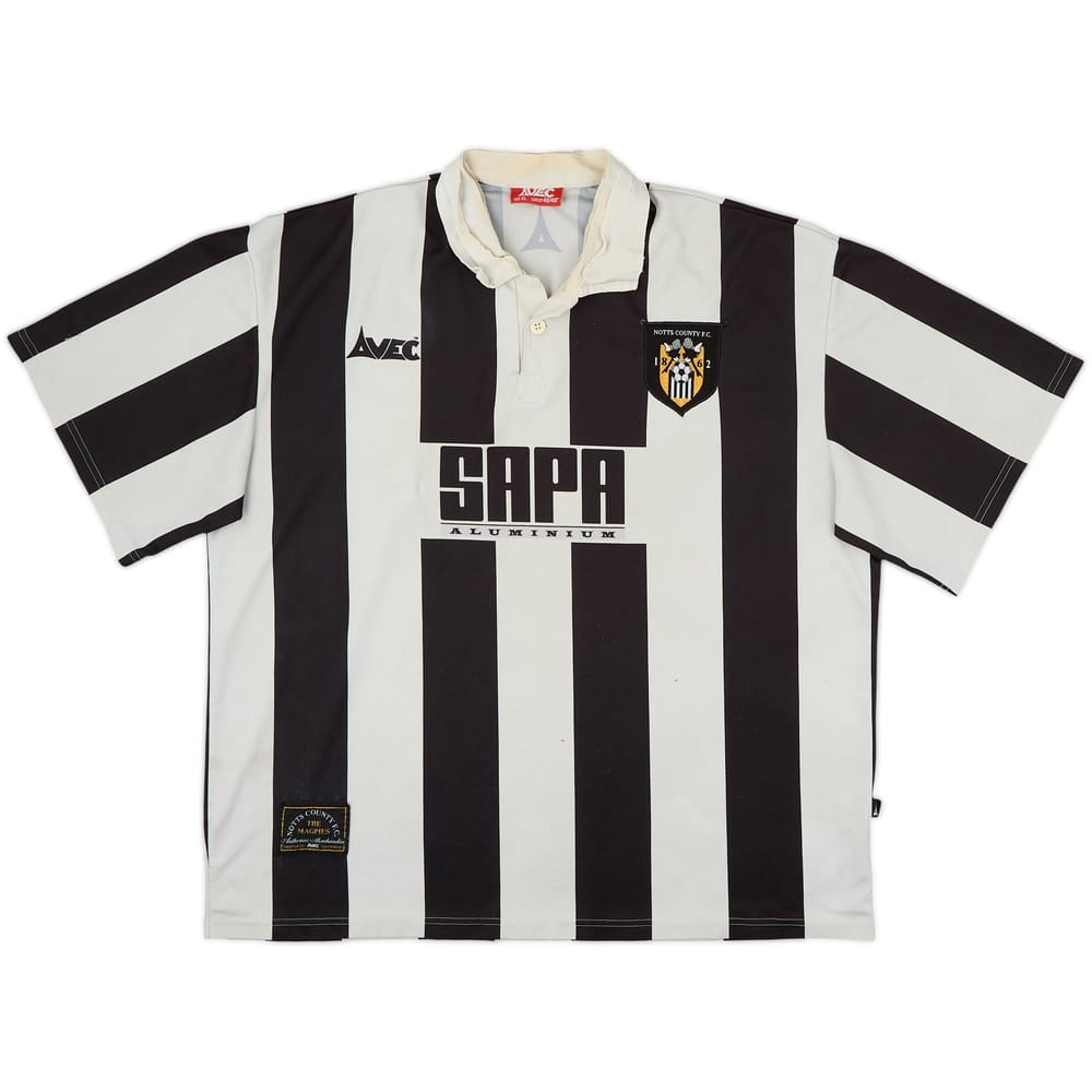 1997-98 Notts County Home Shirt - 3/10 - (XL)