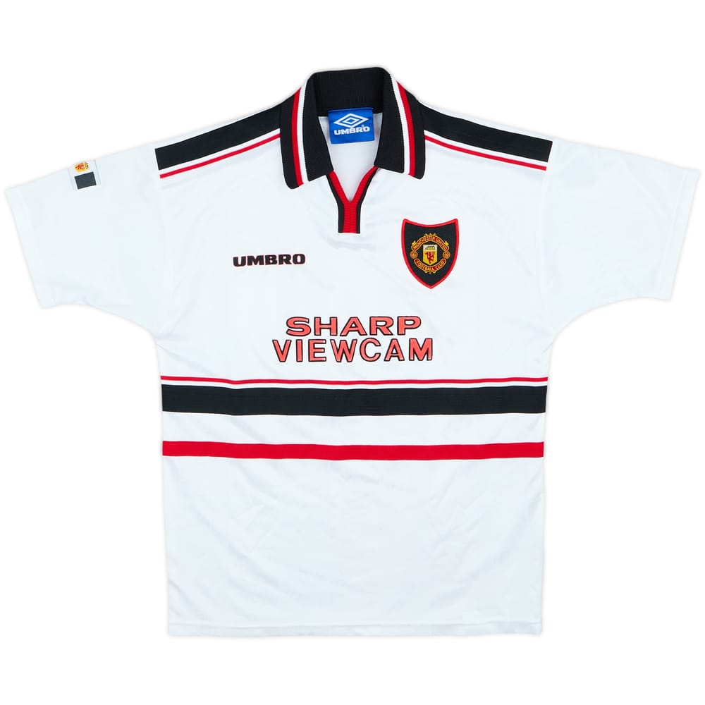 1997-99 Manchester United Away Shirt - 8/10 - (12-13 Years)