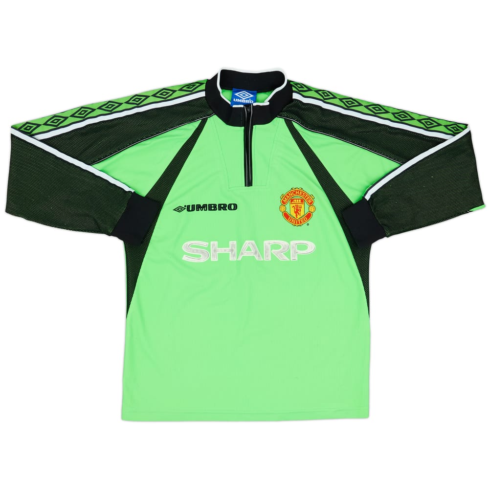 1998-99 Manchester United GK Shirt - 5/10 - (Y)