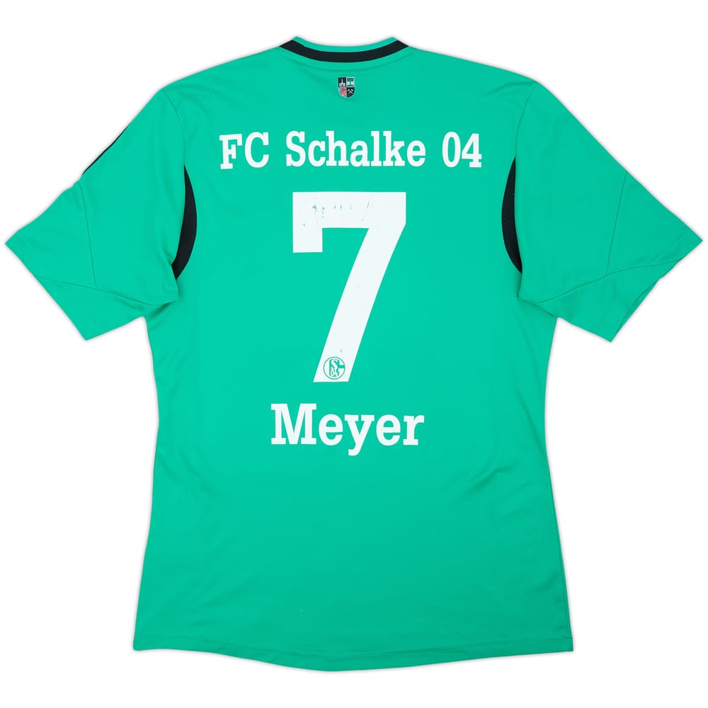 2013-15 Schalke Third Shirt Meyer #7 - 6/10 - (M)