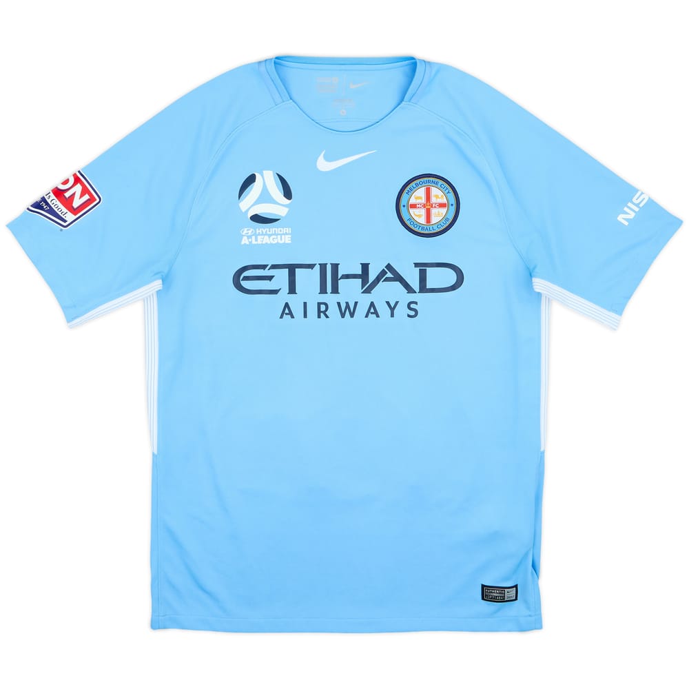2017-18 Melbourne City Home Shirt - 9/10 - (M)