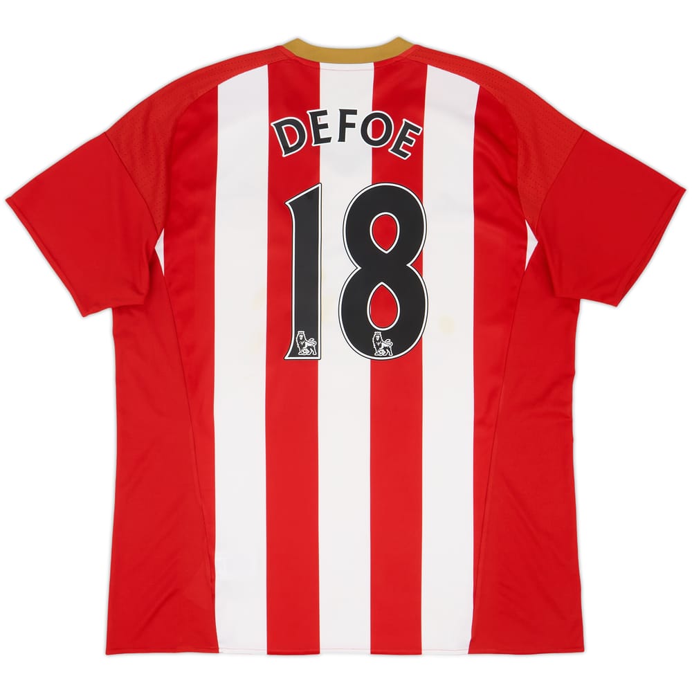 2016-17 Sunderland Home Shirt Defoe #18 - 6/10 - (XL)
