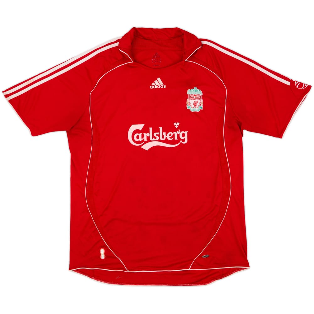 2006-08 Liverpool Home Shirt - 5/10 - (XXL)