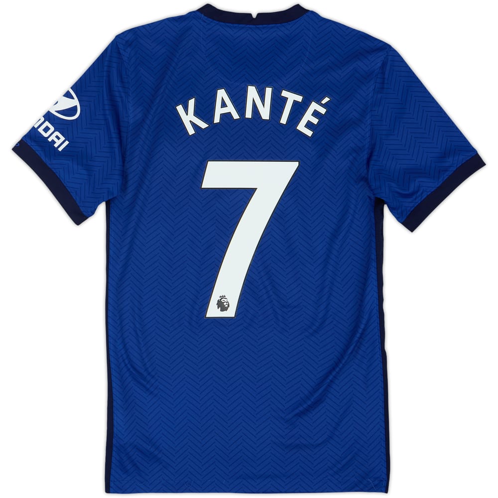 2020-21 Chelsea Home Shirt Kante #7 - 8/10 - (XS)