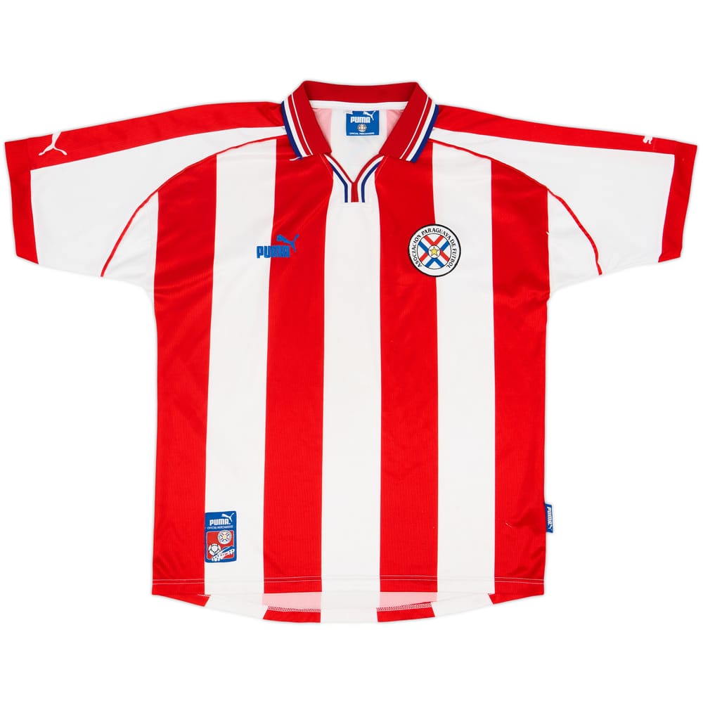 2000-02 Paraguay Home Shirt - 8/10 - (XL)
