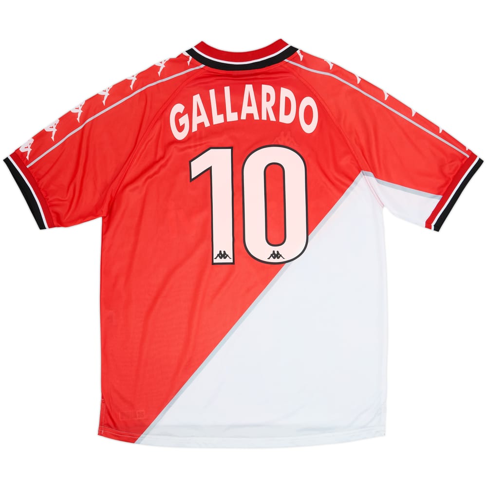 1999-00 Monaco Home Shirt Gallardo #10 - 7/10 - (L)