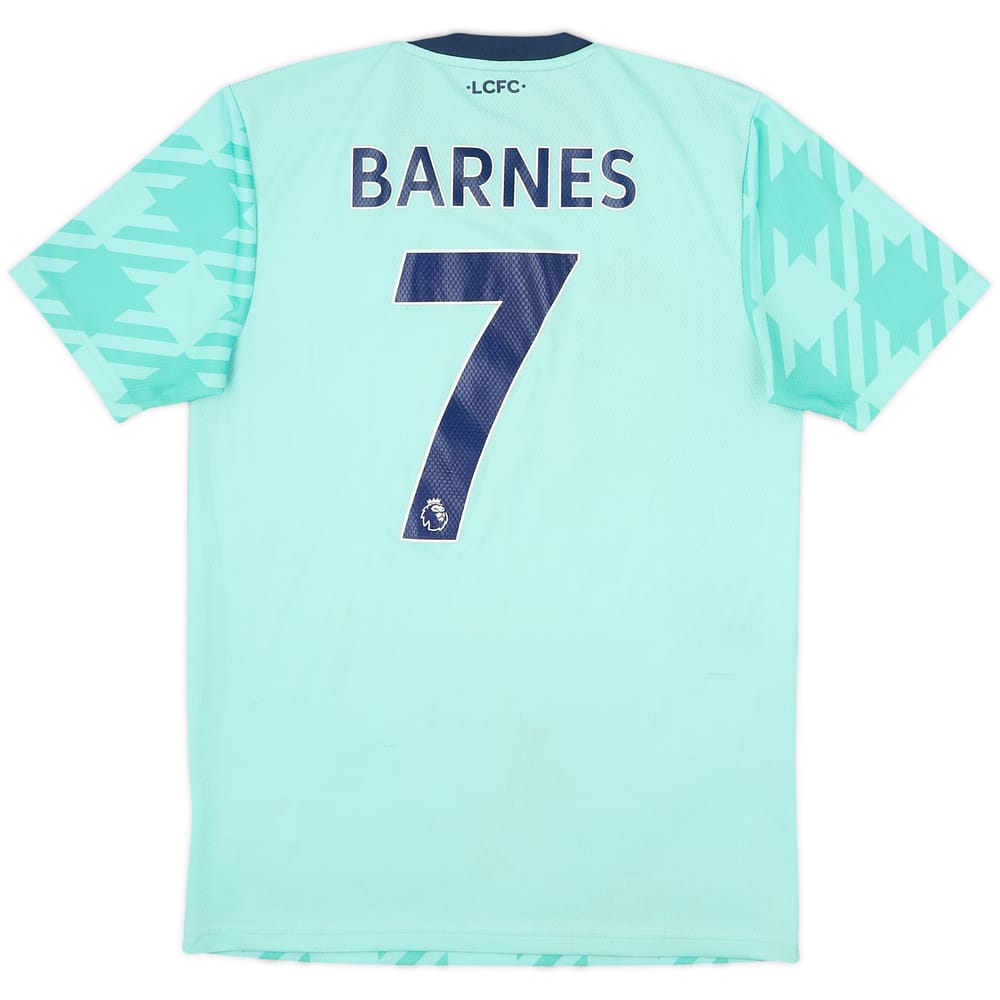 2021-22 Leicester City Away Shirt Barnes #7 - 6/10 - (S)